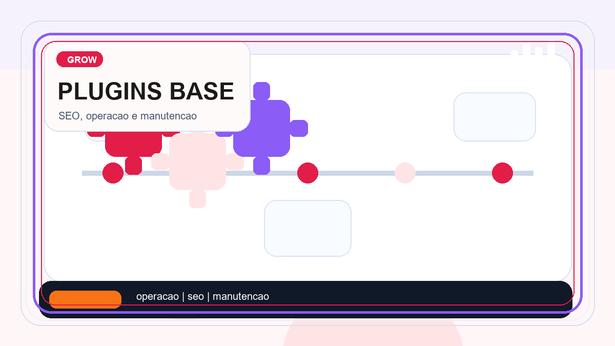 Illustration of a small essential plugin stack for a stable blog