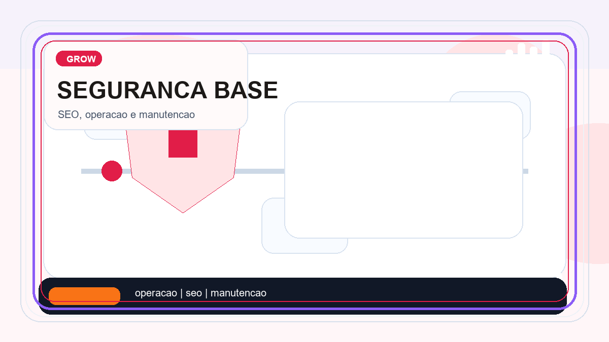 Illustration of basic blog security with shield, login and backup icons