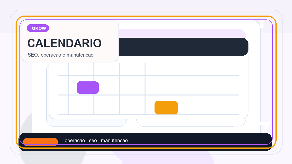 Illustration of a weekly editorial calendar for a beginner blog