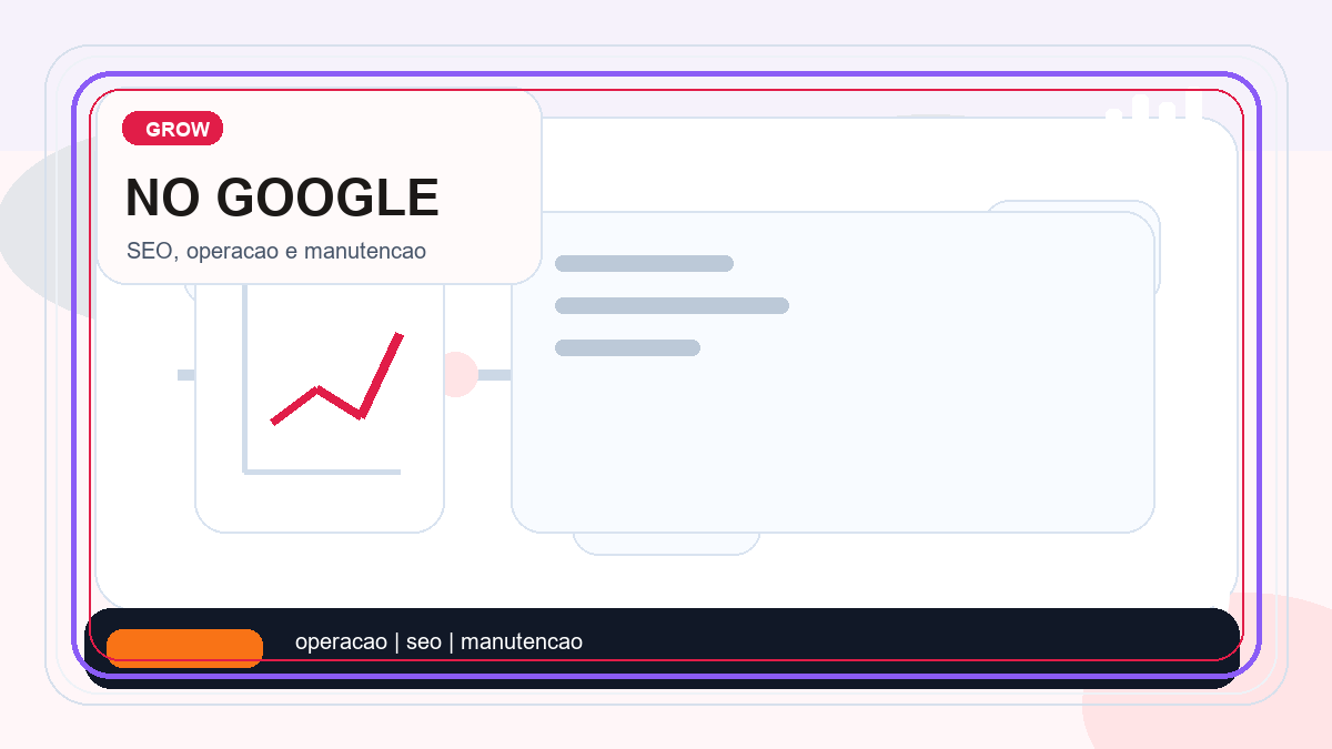 Illustration of basic Google visibility setup for a new blog