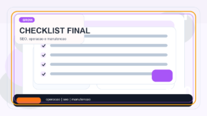 Illustration of a final launch checklist for a WordPress blog